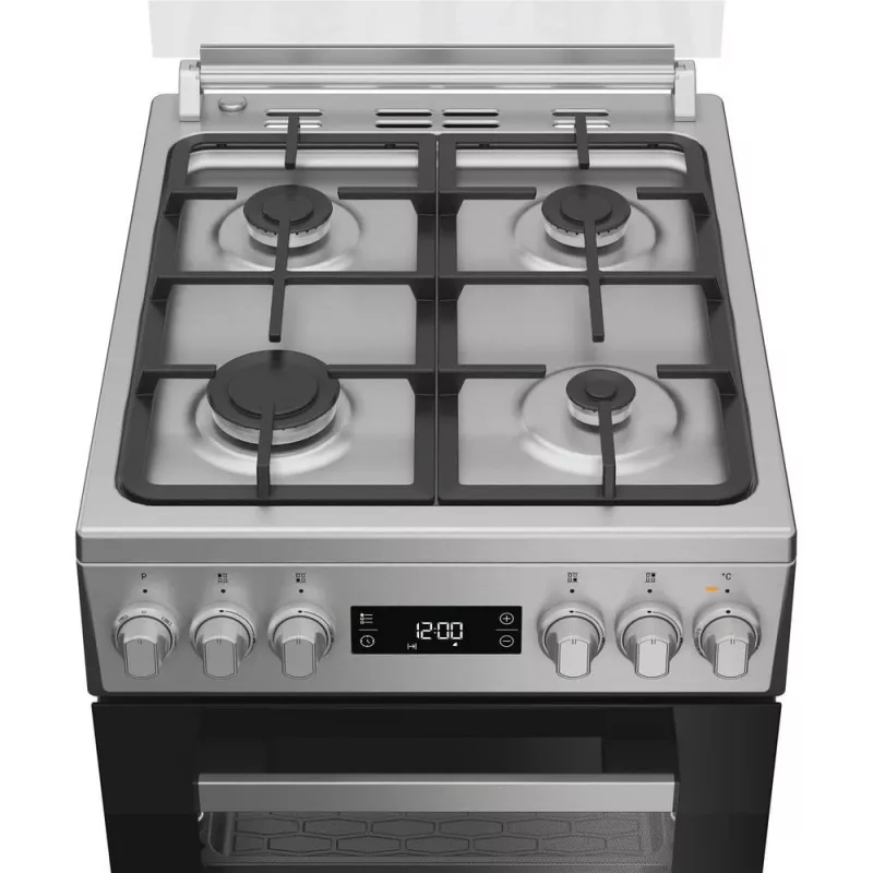 Whirlpool W5G8LMX Laisvai pastatoma viryklė Elektrinė Dujinė Nerūdijantis plienas