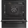 Whirlpool 859991716090 viryklė Laisvai pastatoma viryklė Elektrinė Dujinė Juoda