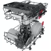 Whirlpool WSFO 3T223 PC X Laisvai pastatoma 10 komplektų