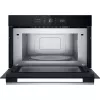 Whirlpool WMD54MX juoda, nerūdijančio plieno, grilis, mikrobangų krosnelė, įmontuojama, 31 l, 1000 W
