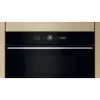 Whirlpool WMD54MX juoda, nerūdijančio plieno, grilis, mikrobangų krosnelė, įmontuojama, 31 l, 1000 W