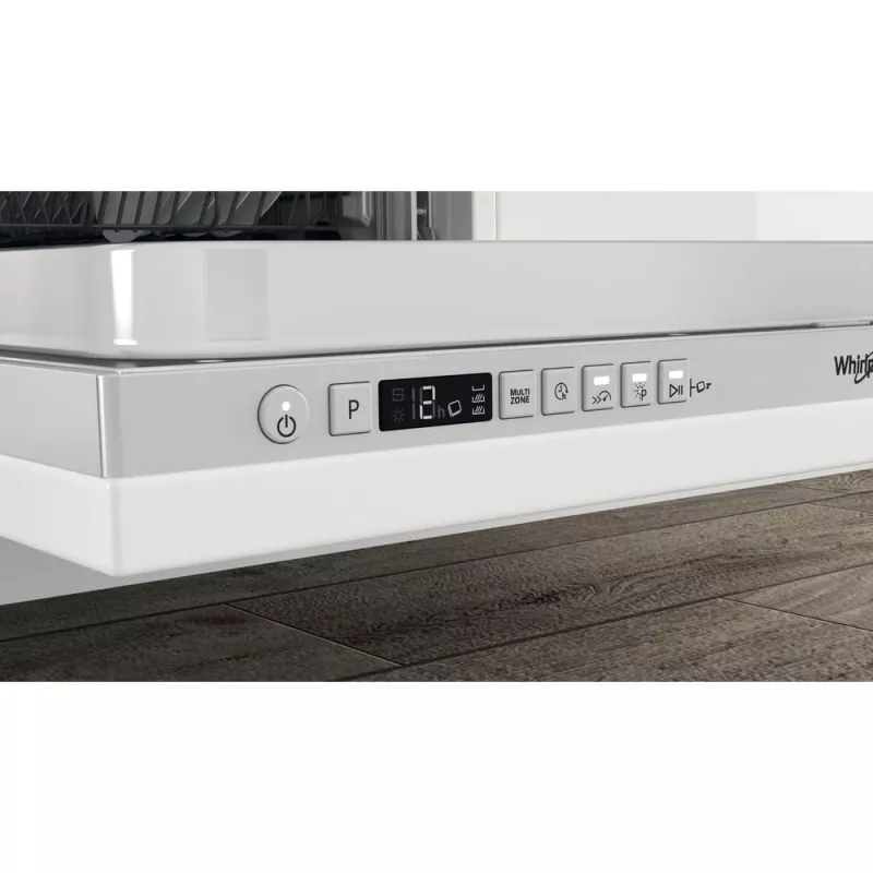 Whirlpool WIO 3O26 PL visiškai įmontuojama 14 stalo įrankių komplektų