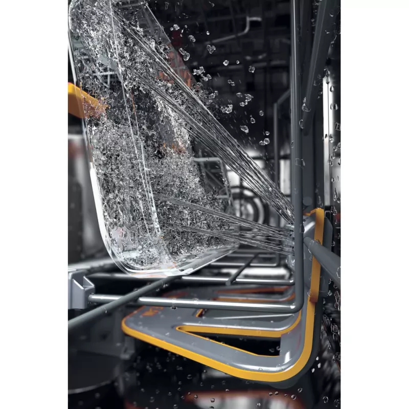 Whirlpool WIO 3O26 PL visiškai įmontuojama 14 stalo įrankių komplektų