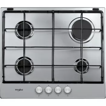 Whirlpool TGML 650 IX Nerūdijantis plienas Įmontuojamas 58 cm Dujinis 4 kaitviečių