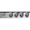 Whirlpool TGML 650 IX Nerūdijantis plienas Įmontuojamas 58 cm Dujinis 4 kaitviečių