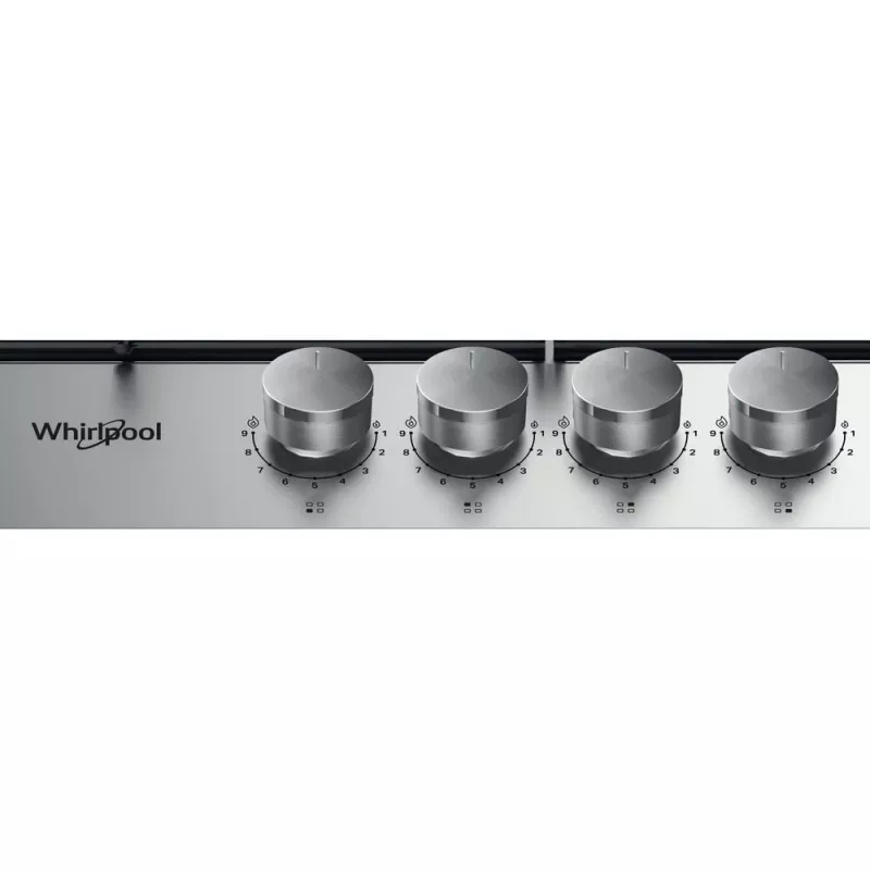 Whirlpool TGML 650 IX Nerūdijantis plienas Įmontuojamas 58 cm Dujinis 4 kaitviečių