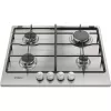 Whirlpool TGML 650 IX Nerūdijantis plienas Įmontuojamas 58 cm Dujinis 4 kaitviečių
