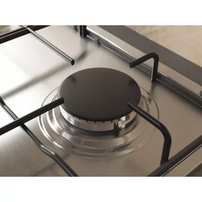 Whirlpool TGML 650 IX Nerūdijantis plienas Įmontuojamas 58 cm Dujinis 4 kaitviečių