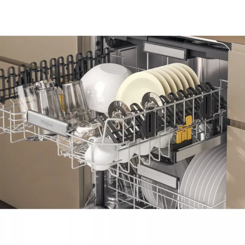 Whirlpool W7I HP42 L Visiškai įmontuojama 15 vietų komplektų