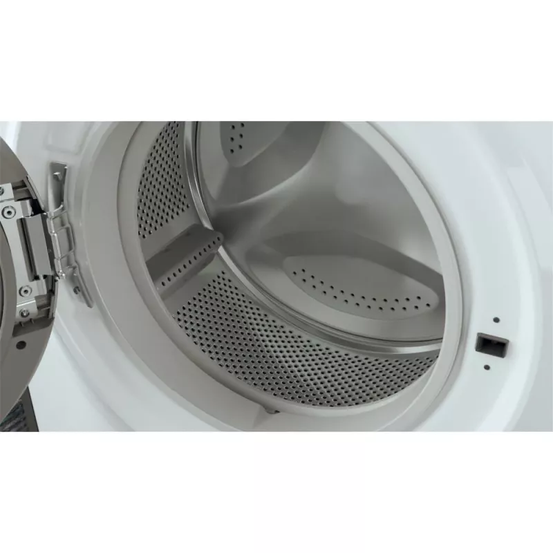 Whirlpool WRBSB 6249 S EU skalbimo mašina, įkraunama iš priekio, 6 kg, 1151 aps./min., juoda, balta