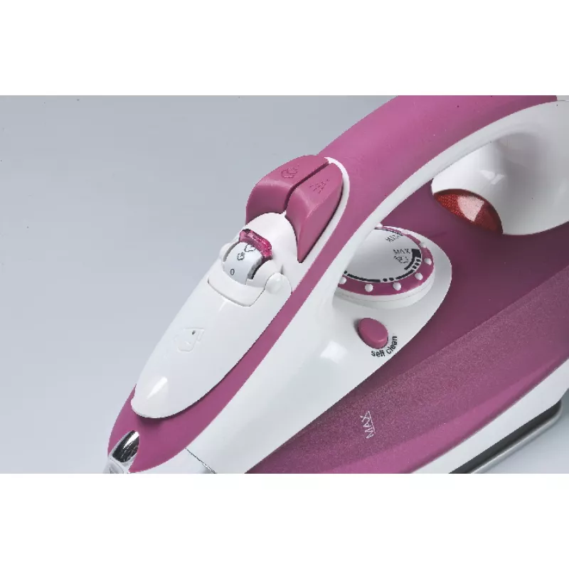 Ariete 6215 garinis lygintuvas 2200 W - nerūdijančio plieno plokštė - 280 ml talpa - rožinis