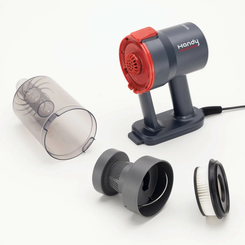 Ariete 2708 Handy Force One, elektrinė šluota ir rankinis dulkių siurblys, 600W, 2in1, cikloninė technologija, be maišelio, talpa 0,6 l, HEPA filtras