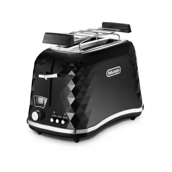 De’Longhi Brilliante 2 riekelių 900 W Juoda