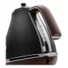 De’Longhi KBOV 2001.BK elektrinis virdulys 1,7 l 2000 W juodas, rudas