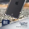 Cellularline Clear Protect - iPhone 16e/17e Kietas dėklas su guminiais kraštais