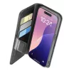 Cellularline Book Agenda - odinės apdailos knygos tipo dėklas su magnetiniu užsegimu, skirtas iPhone 16e/17e