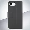 Cellularline Book Agenda - odinės apdailos knygos tipo dėklas su magnetiniu užsegimu, skirtas iPhone 16e/17e