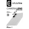 „Cellularline“ fotoaparato lęšio apsauga – „iPhone 17“ kameros apsauga