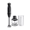 Braun MultiQuick 3 MQ30201M 0,6 L panardinamasis trintuvas 900 W Juoda, Satinuotas plienas