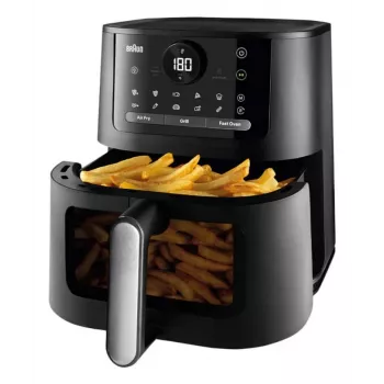 Braun HF 5075 1 vnt. atskirai stovinti 2000 W karšto oro gruzdintuvė juoda, pilka