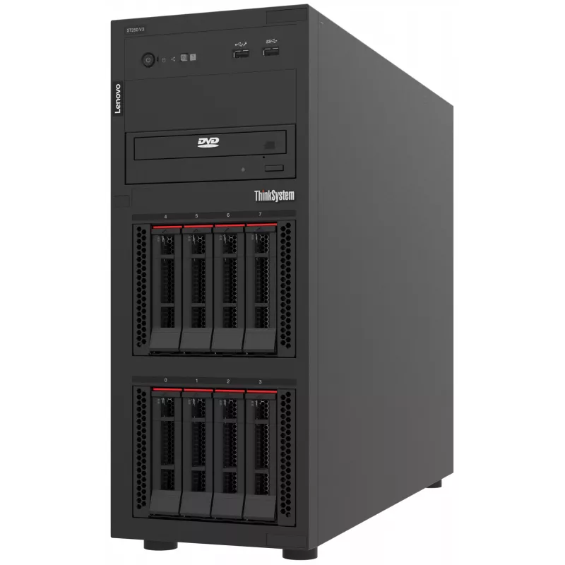 “Lenovo ThinkSystem ST250 V3” serveris 1,92 TB bokštas Intel® Xeon® 6353P 2,7 GHz 32 GB DDR5-SDRAM 800 W