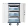 Techly I-CABINET-30DUTY nešiojamų įrenginių valdymo vežimėlis/spintelė balta, mėlyna