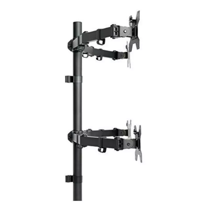 Techly ICA-LCD 382-Q monitoriaus laikiklis / stovas 68,6 cm (27 col.) Stalinis Juodas