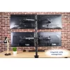 Techly ICA-LCD 382-Q monitoriaus laikiklis / stovas 68,6 cm (27 col.) Stalinis Juodas