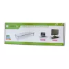 Techly Universalus ant stalo dedamas monitoriaus stovas, laisvai statomas, 20 kg, 33 cm (13 colių), 81,3 cm (32 colių), skaidrus