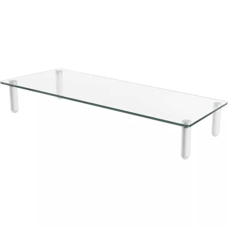 Techly Universalus ant stalo dedamas monitoriaus stovas, laisvai statomas, 20 kg, 33 cm (13 colių), 81,3 cm (32 colių), skaidrus