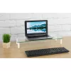 Techly Universalus ant stalo dedamas monitoriaus stovas, laisvai statomas, 20 kg, 33 cm (13 colių), 81,3 cm (32 colių), skaidrus