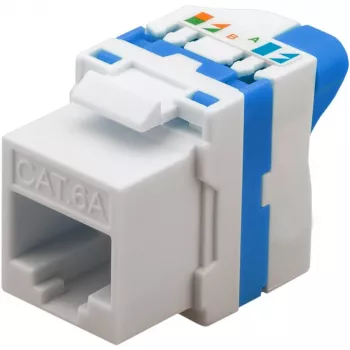 Techly CAT 6a KeyStone RJ45 Jack UTP neekranuotas be įrankių IWP-MD C6A/UROTT