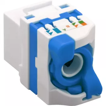 Techly CAT 6a KeyStone RJ45 Jack UTP neekranuotas be įrankių IWP-MD C6A/UROTT