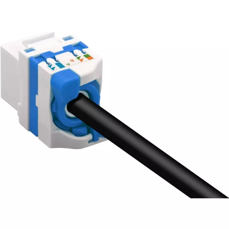 Techly CAT 6a KeyStone RJ45 Jack UTP neekranuotas be įrankių IWP-MD C6A/UROTT