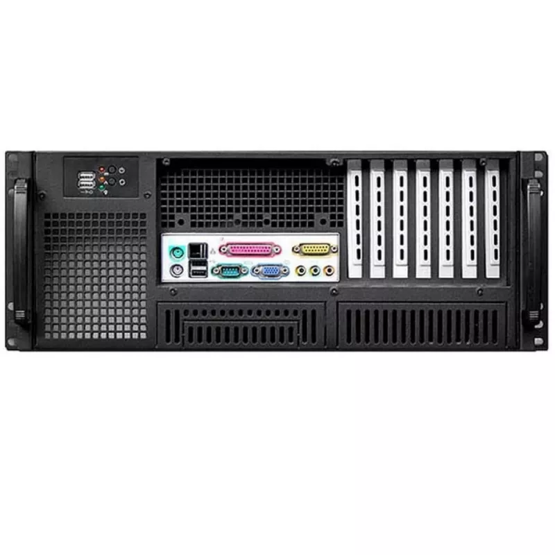 Techly Chassis Industrial Rack 19/Desktop 4U Ultra Compact Juoda” I-CASE MP-P4HX-BLK6