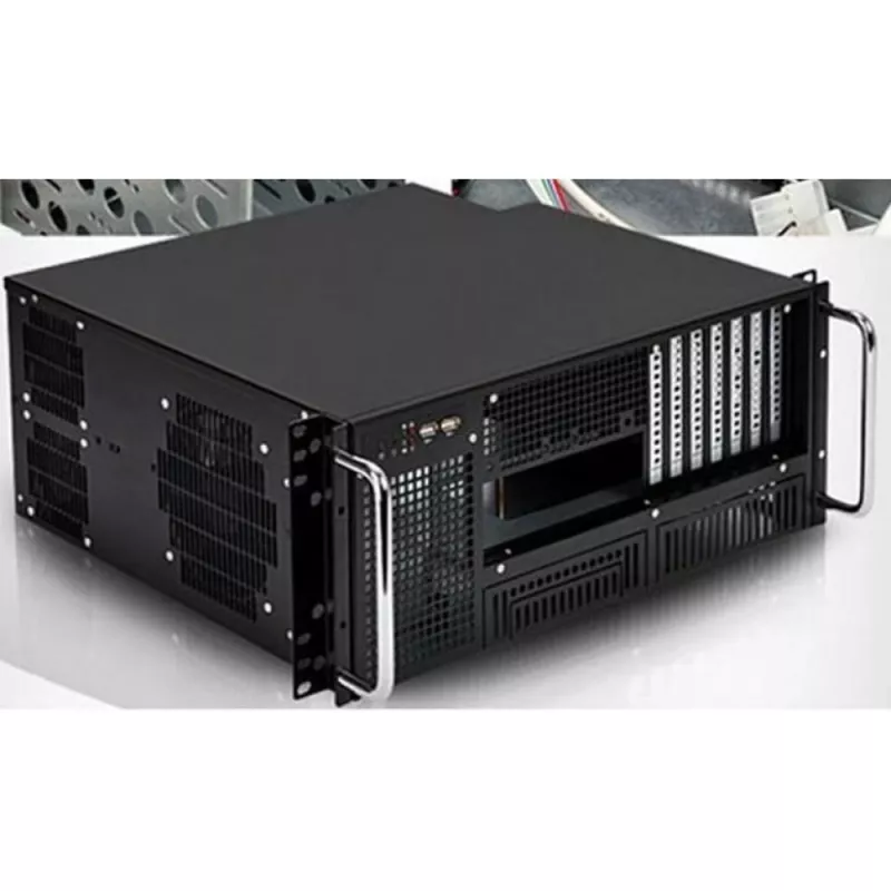 Techly Chassis Industrial Rack 19/Desktop 4U Ultra Compact Juoda” I-CASE MP-P4HX-BLK6