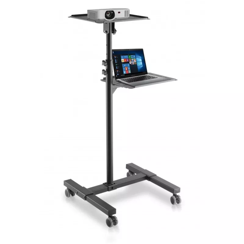 Techly ICA-TB TPM-10 nešiojamojo kompiuterio stovas, juodas