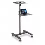 Techly ICA-TB TPM-10 nešiojamojo kompiuterio stovas, juodas