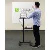 Techly ICA-TB TPM-10 nešiojamojo kompiuterio stovas, juodas