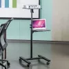 Techly ICA-TB TPM-10 nešiojamojo kompiuterio stovas, juodas