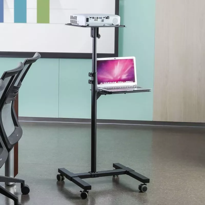 Techly ICA-TB TPM-10 nešiojamojo kompiuterio stovas, juodas