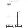 Techly ICA-TB TPM-10 nešiojamojo kompiuterio stovas, juodas