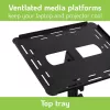 Techly ICA-TB TPM-10 nešiojamojo kompiuterio stovas, juodas