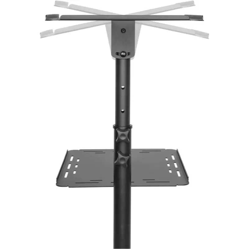 Techly ICA-TB TPM-10 nešiojamojo kompiuterio stovas, juodas