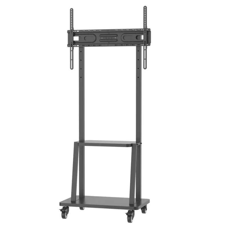 Techly grindų stovas su lentyna 32-70 colių LCD/LED/plazminiam televizoriui