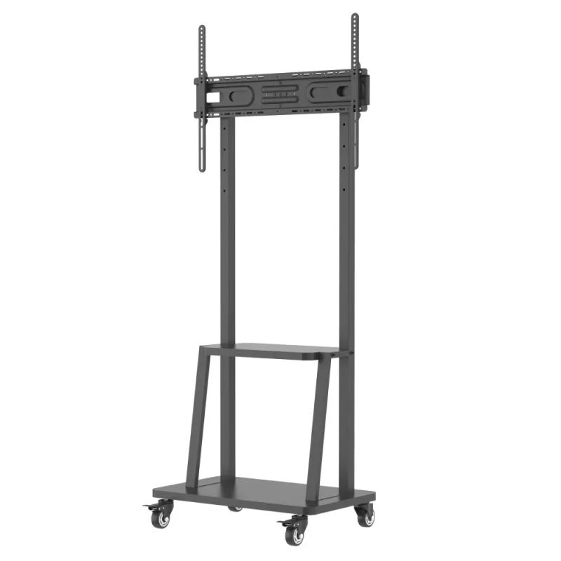 Techly grindų stovas su lentyna 32-70 colių LCD/LED/plazminiam televizoriui
