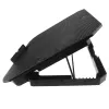 Techly ICOOL-CP11TY nešiojamojo kompiuterio stovas Juoda 43,2 cm (17 colių)