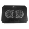 Techly ICOOL-CP11TY nešiojamojo kompiuterio stovas Juoda 43,2 cm (17 colių)
