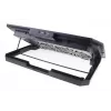 Techly ICOOL-CP11TY nešiojamojo kompiuterio stovas Juoda 43,2 cm (17 colių)