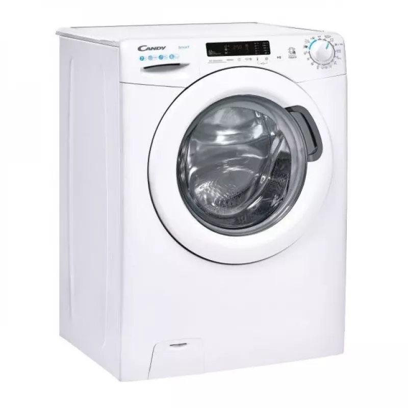 Skalbimo mašina Candy CS4 1172DE/1-S, įkraunama iš priekio, 7 kg, 1051 aps./min., balta